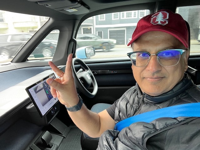 On the road — canvassing across Ward 4
