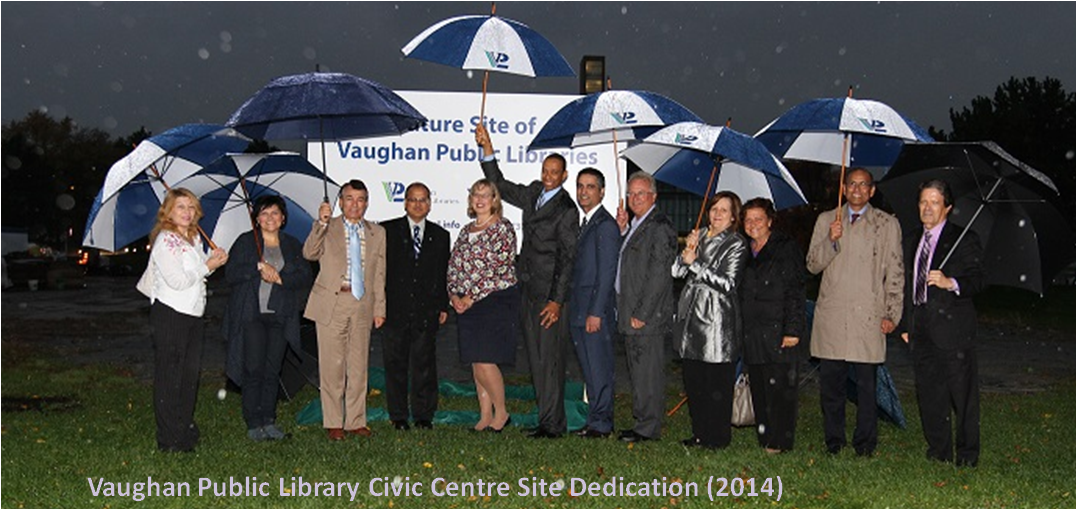 Vaughan Public Library Civic Centre Site Dedication (2014)