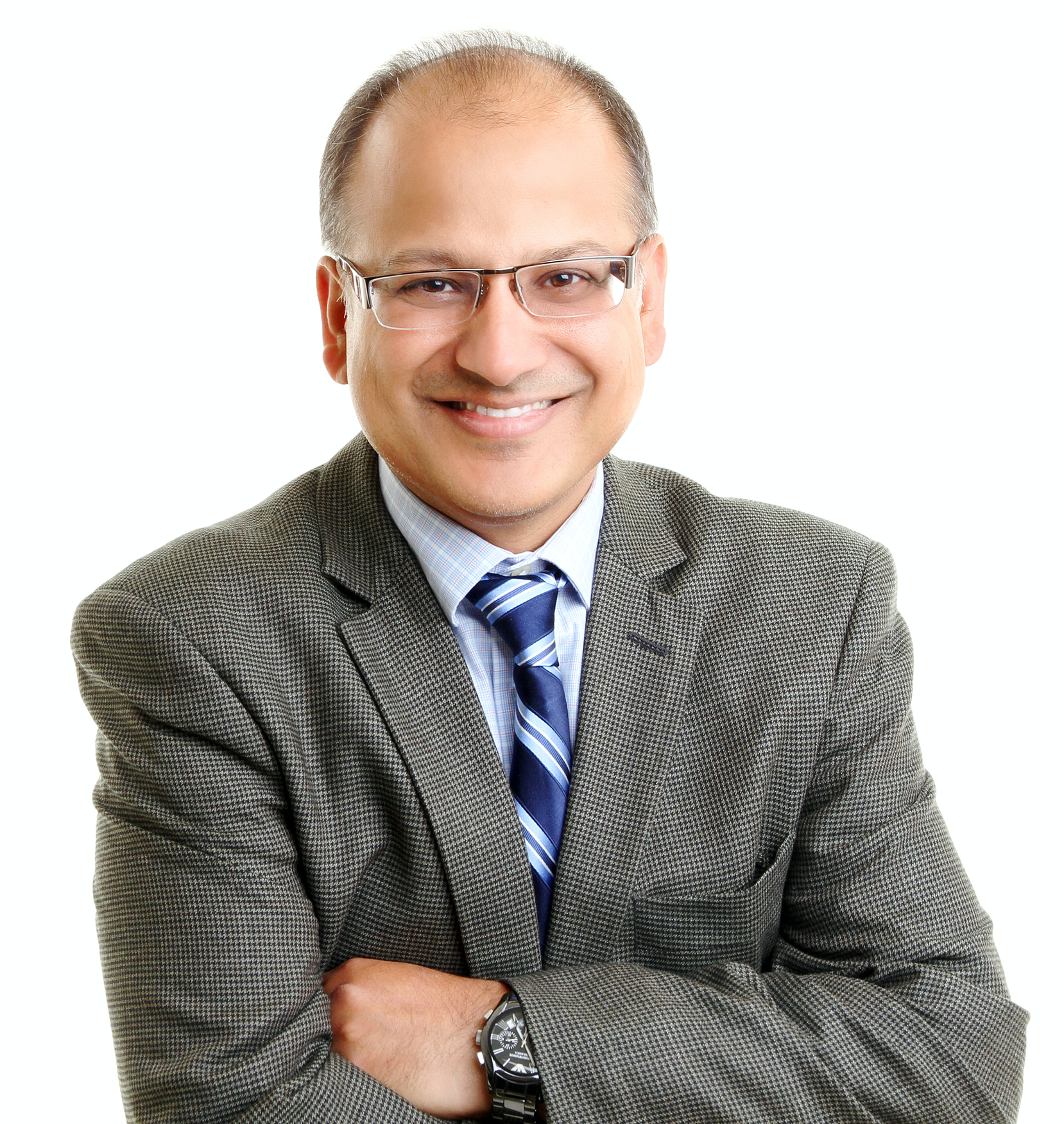 Deven Sandhu speaking at a community event